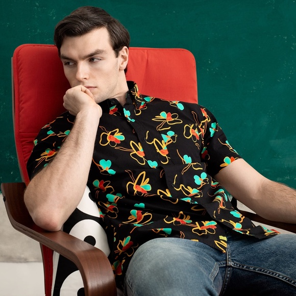 Floral Impressions Printed Short Sleeve Shirt - Picture 3 of 4